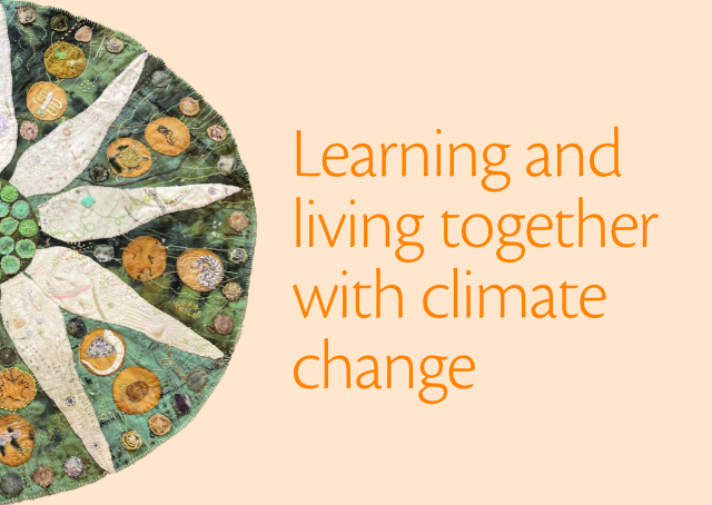 Learning and Living Together with Climate Change WEBSITE TILE